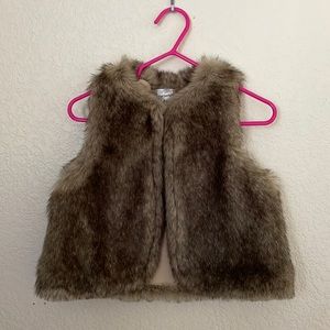 Carter’s Faux Fur Toddler Vest 24M